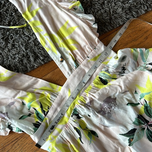 Stillwater Jessie FLORAL KNEE LENGTH DRESS Midi Size Small - Picture 12 of 14